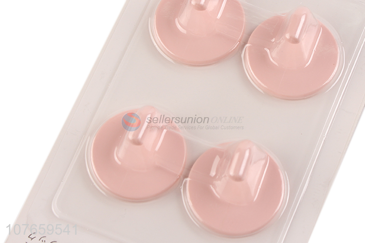Promotional traceless wall mounted hooks plastic adhesive hooks