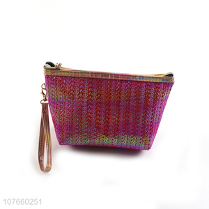 New design woven bag pattern set high-quality cosmetic bag