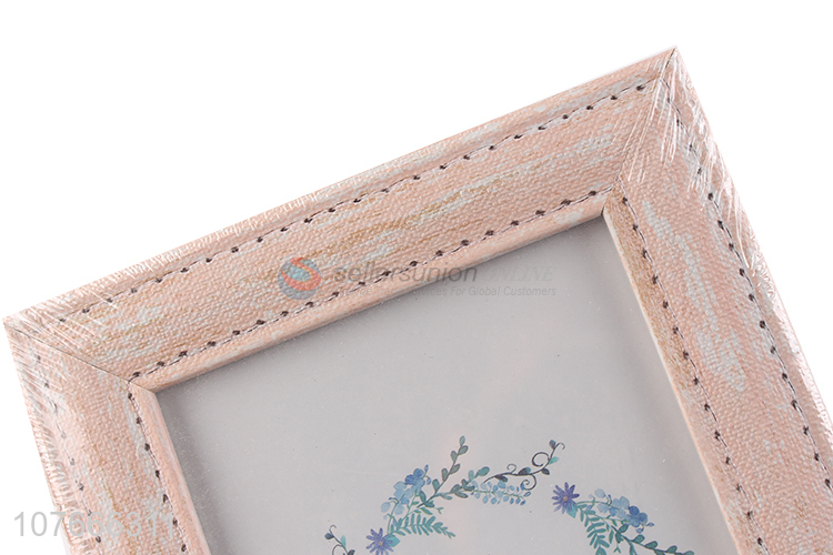 Imitation leather decorative picture frame crafts decorative ornaments photo frame