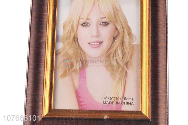 Simulation metal pendulum table hanging wall decoration plastic photo frame