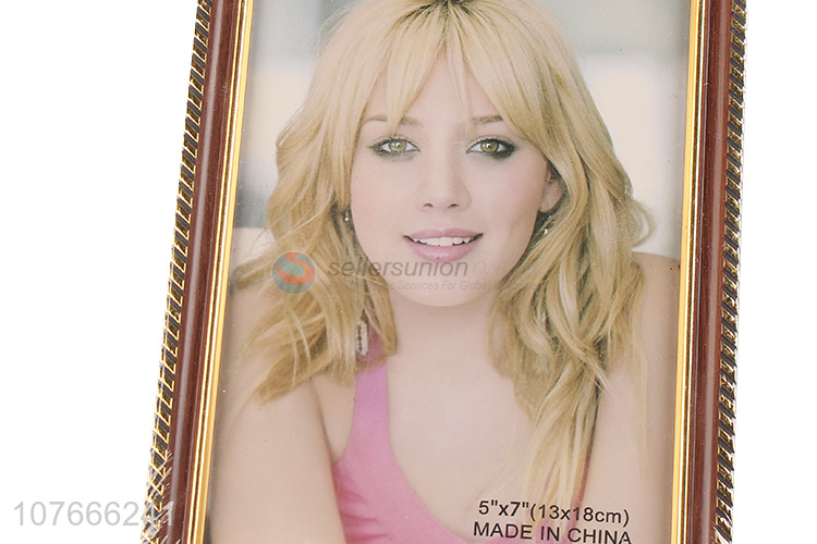 High quality simulation log creative decoration frame