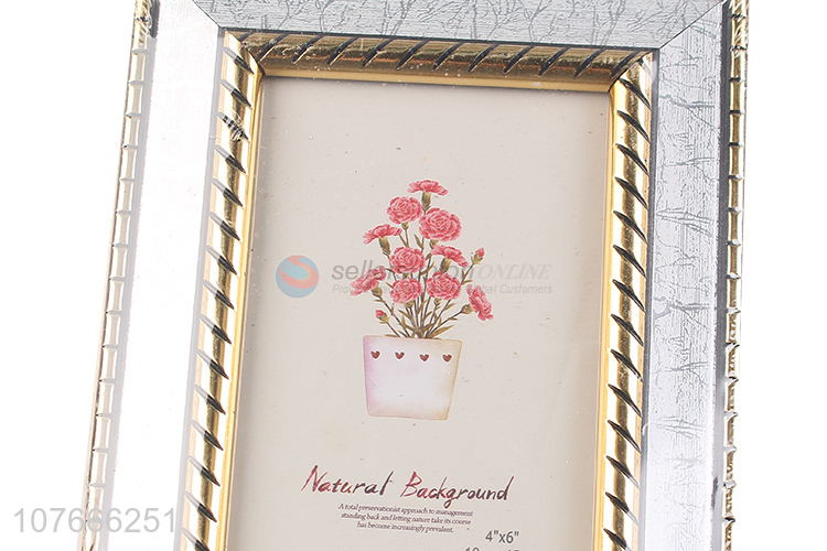 Wholesale decorative plastic photo frames with branch lines