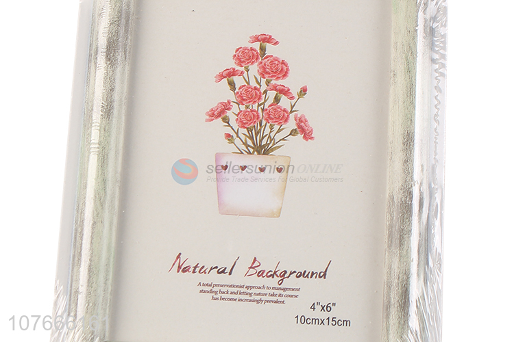 High quality retro luxury crafts ornaments home decoration plastic photo frame