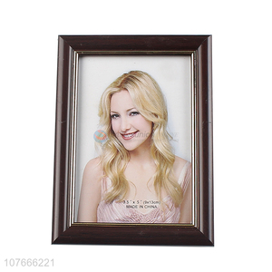 Factory direct sale simple design plastic photo frame can be wall decoration
