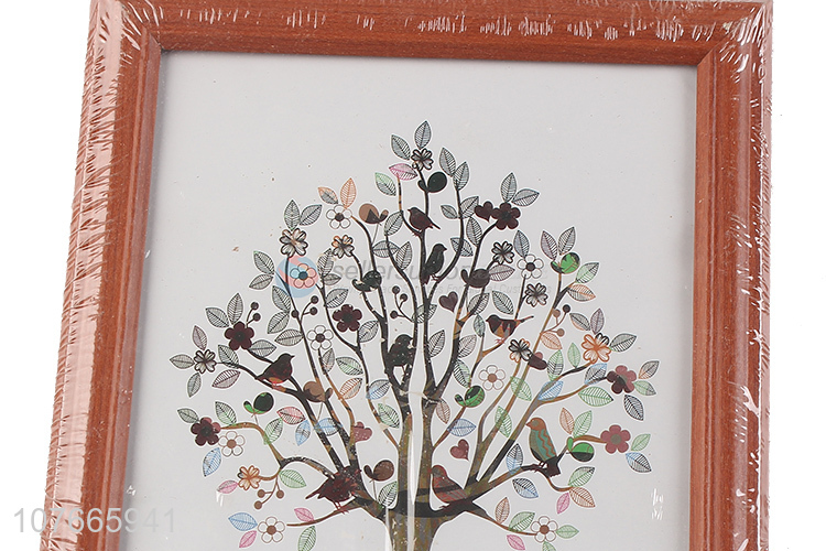 High quality simulation log creative decoration frame
