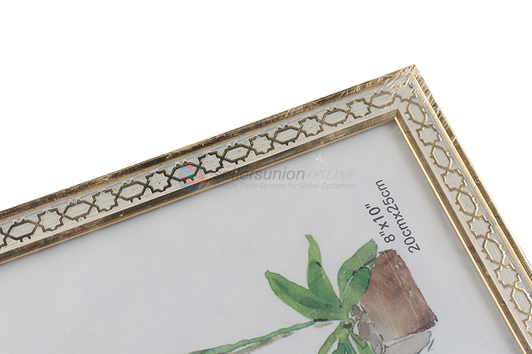 Wholesale modern and simple retro texture photo decoration plastic photo frame