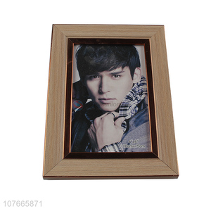 Hot selling simple wooden three-dimensional photo frame