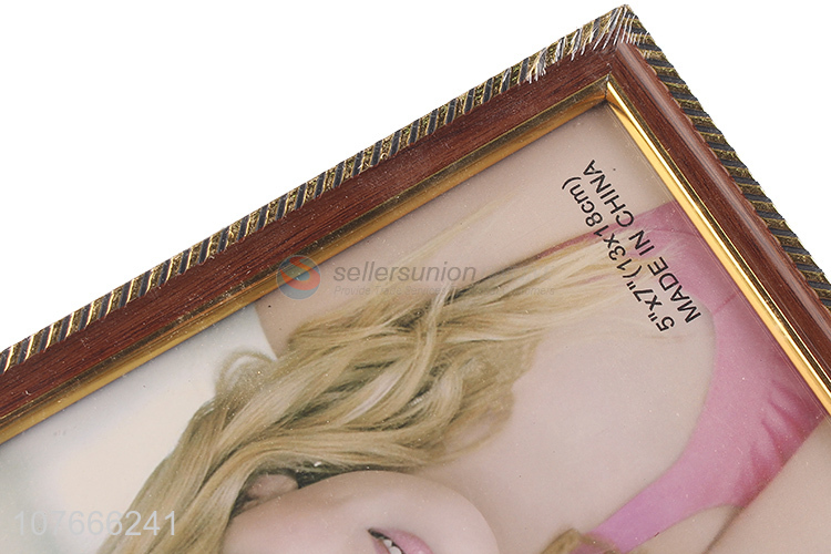 High quality simulation log creative decoration frame