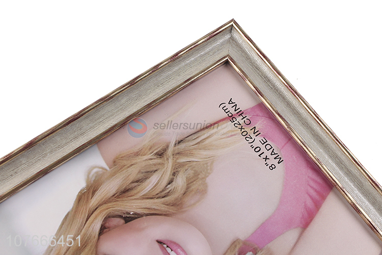 Cheap price creative picture frame family photo decoration plastic photo frame