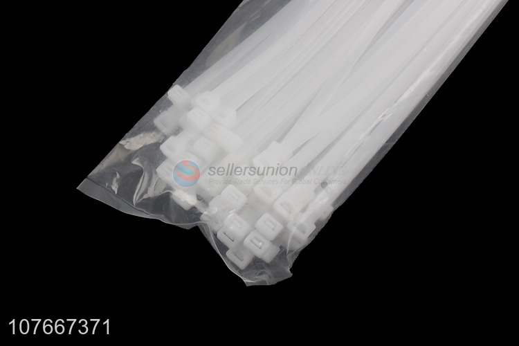 Top quality white heavy duty nylon cable ties