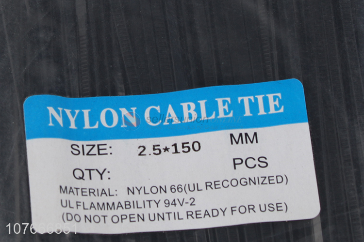 Durable heavy duty nylon cable tie with top quality