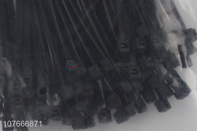 Hot sale low price black heavy duty nylon cable tie