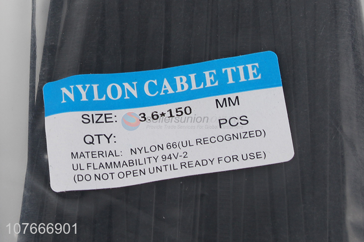 Wholesale factory price self-locking nylon cable ties 