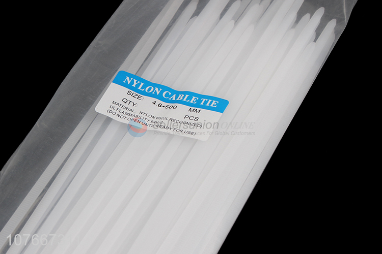 Best price top quality white cable ties for wire management