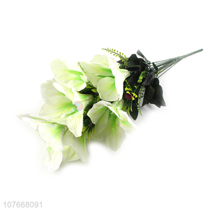 Most popular wedding decoration 7 heads fake flower simulated flowers