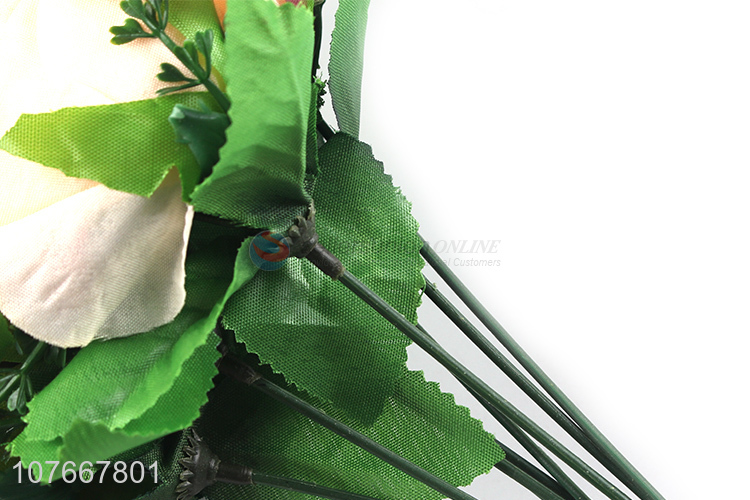 Wholesale 10 heads false flowers plastic flowers simulation flowers