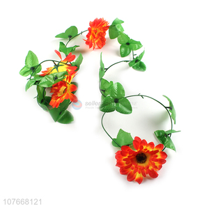 New arrival 7 heads artificial <em>flower</em> vine fake <em>flower</em> <em>garland</em>