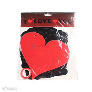 Popular heart-shaped wedding anniversary banner decoration love banner