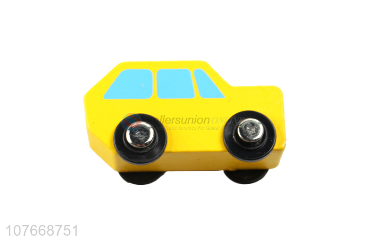 Good Quality Wooden Double Decker Toy Vehicle For Kids