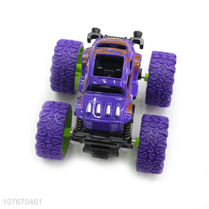 Hot sale purple simulation off-road vehicle children's toy car