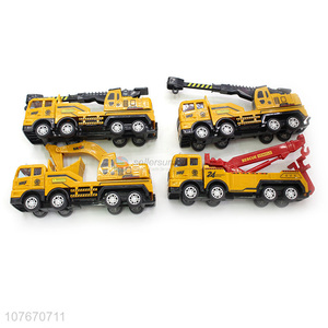 The most popular green bulldozer excavator combination toy children's beach toy car