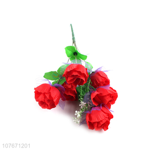 Good sale cheap price plastic artificial flower with high quality