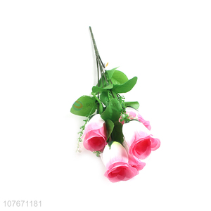 Best selling 9head plastic artificial flower for indoor decoration