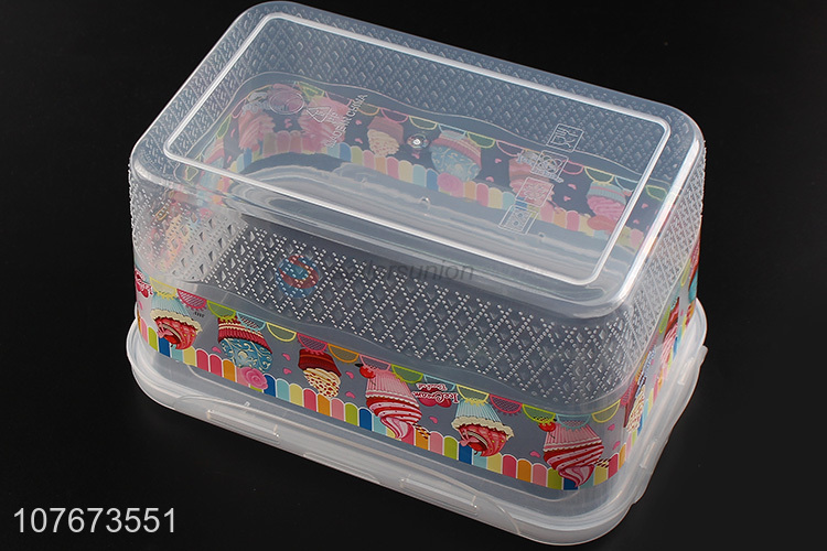 Fashion Printing 3 Pieces Rectangle Preservation Box With Lids Set