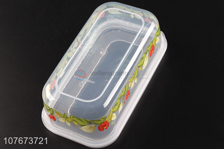 Hot Sale 5 Pieces Plastic Preservation Box Food Storage Box Set