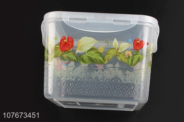 Good Quality 3 Pieces Preservation Box Plastic Food Container Set