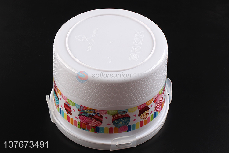New Design 3 Pieces Large Capacity Round Food Fresh Preservation Box Set