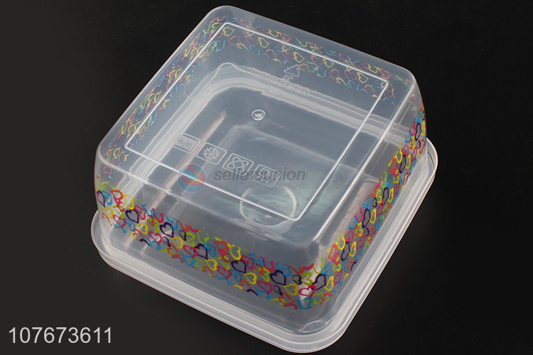 Factory Price 3 Pieces Food Fresh Preservation Box Plastic Food Container Set