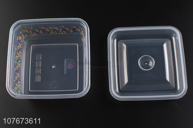 Factory Price 3 Pieces Food Fresh Preservation Box Plastic Food Container Set