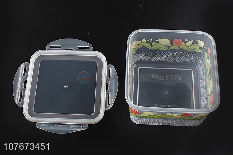 Good Quality 3 Pieces Preservation Box Plastic Food Container Set