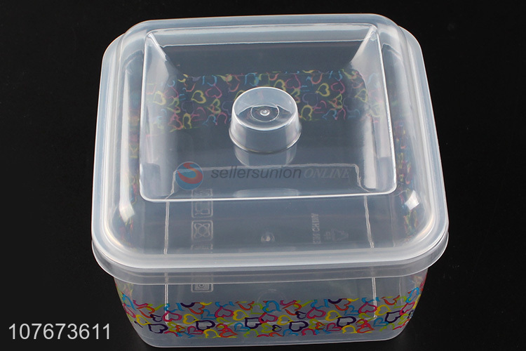 Factory Price 3 Pieces Food Fresh Preservation Box Plastic Food Container Set