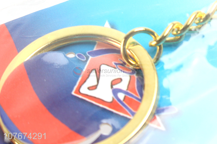 Most popular metal zinc alloy key chain with top quality