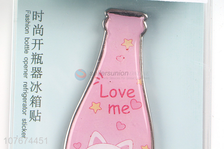 New exquisite magnetic beer shape bottle opener beer fridge magnet
