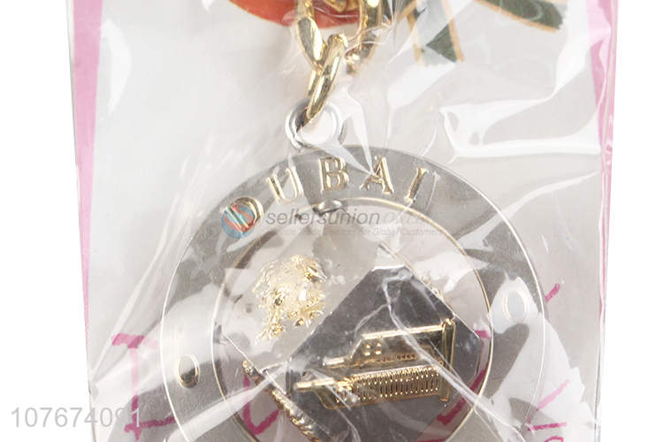 Factory supply cheap metal kry chain for tourist souvenir