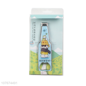 New product low price bottle opener fridge magnet for decoration