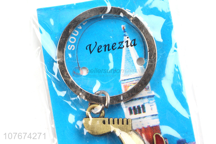 Eco-friendly top quality tourist souvenir key chain