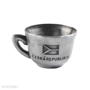Cheap price metal zinc water cup tea cup with top quality