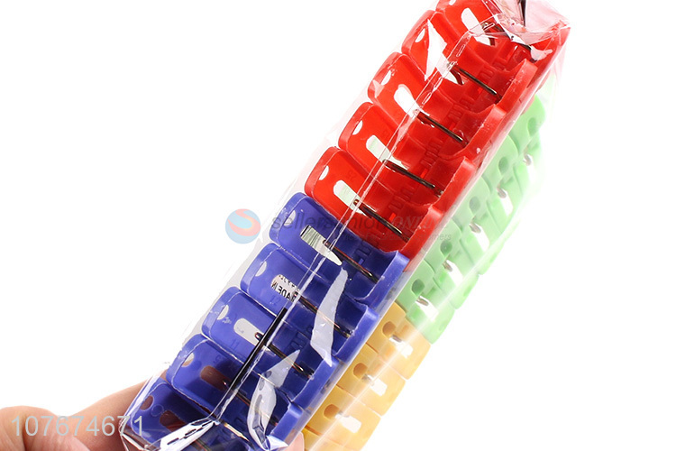 Hot selling obligatory fixed bullet clothespin windproof clip 20 pcs