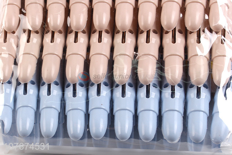 New style obligatory fixed bullet clothespin windproof clip
