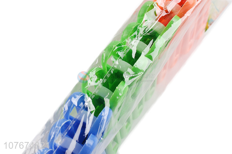 High quality Baotou fixing clip household clothes clip plastic flat head clip