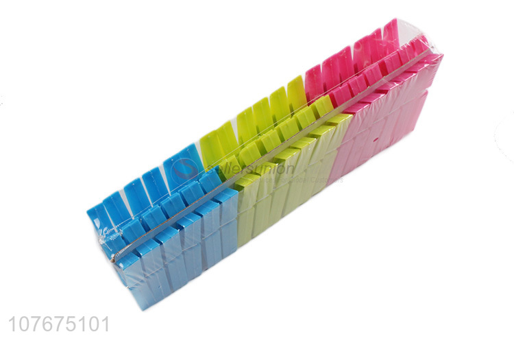 Spot square flat-head plastic clip for drying clothes and sealing clip