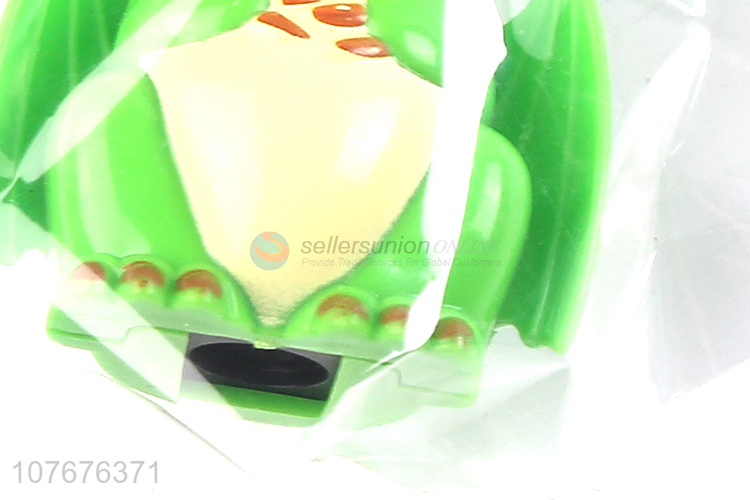Good quality kids stationery cartoon animal shape pencil sharpener