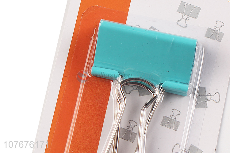 Hot selling office binder clips ticket cllips school stationery