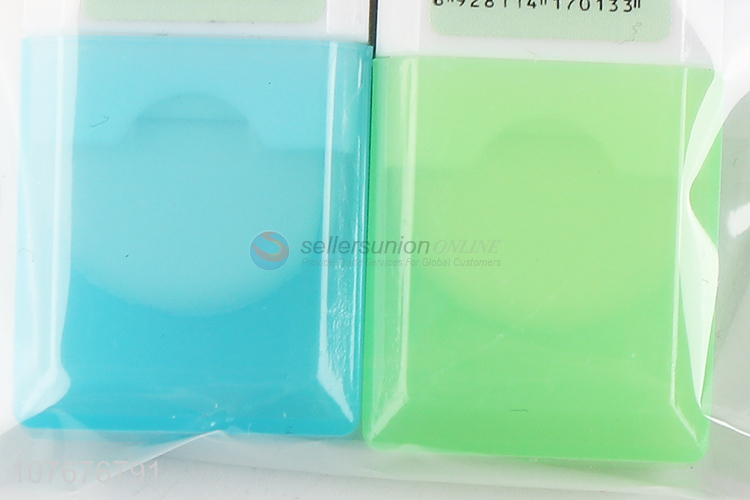 Promotional popular school stationery double-end eraser for students