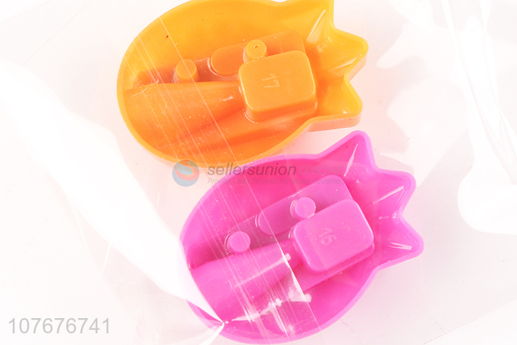 Hot products kids stationery pineapple shape plastic pencil sharpener
