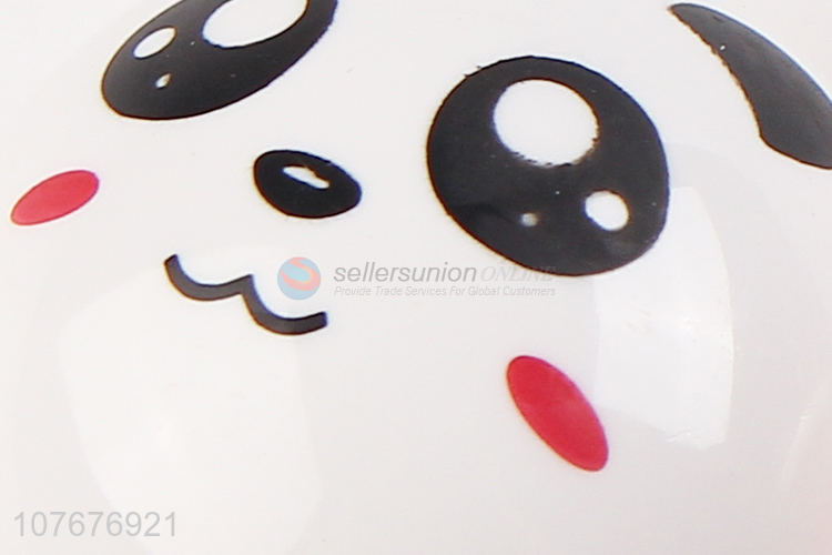 Wholesale student stationery cartoon ball shape plastic pencil sharpener